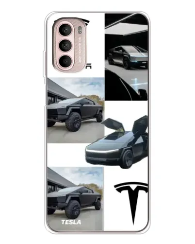Чехол для Motorola MOTO G52 с картинкой «Коллаж Cybertruck Tesla» Чехол для Motorola MOTO G52 с картинкой «Коллаж Cybertruck Tesla»