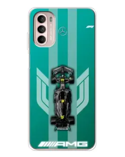 Чехол для Motorola MOTO G52 с картинкой «Mercedes AMG Petronas»