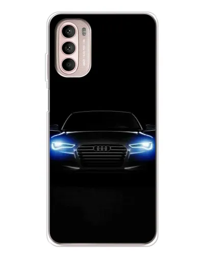 Чехол для Motorola MOTO G52 с картинкой «Audi в неоне» Чехол для Motorola MOTO G52 с картинкой «Audi в неоне»