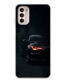 Чехол для Motorola MOTO G52 с картинкой «Audi — хищный взгляд»