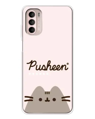 Чехол для Motorola MOTO G52 с картинкой «Pusheen логотип» Чехол для Motorola MOTO G52 с картинкой «Pusheen логотип»