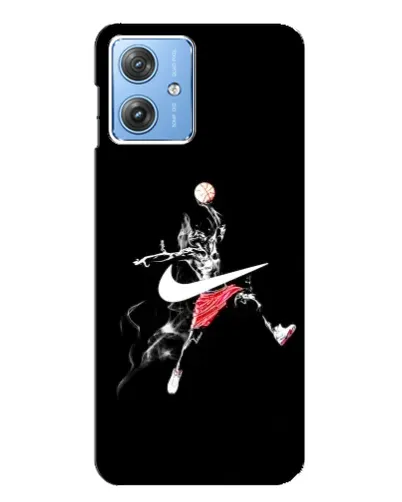 Чехол для Motorola MOTO G54 / G54 Power с картинкой «Jordan Jumpman»