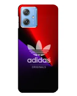 Чехол для Motorola MOTO G54 / G54 Power с картинкой «Adidas Red Neon»