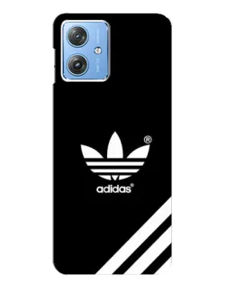 Чехол для Motorola MOTO G54 / G54 Power с картинкой «Adidas с диагональными полосами»