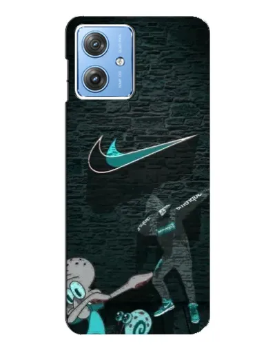 Чехол для Motorola MOTO G54 / G54 Power с картинкой «Спортивный арт Nike»