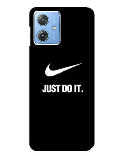 Чехол для Motorola MOTO G54 / G54 Power с картинкой «Классический принт Nike»
