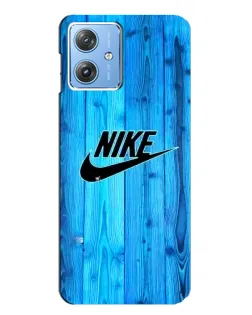 Чехол для Motorola MOTO G54 / G54 Power с картинкой «Голубое дерево Nike»