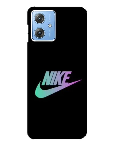 Чехол для Motorola MOTO G54 / G54 Power с картинкой «Nike — городская ночь»