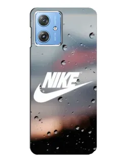 Чехол для Motorola MOTO G54 / G54 Power с картинкой «Nike в стиле ретро»