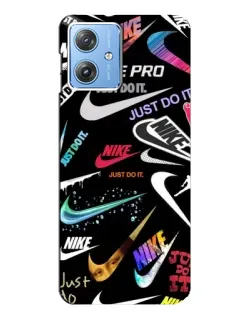 Чехол для Motorola MOTO G54 / G54 Power с картинкой «Nike — роскошь»