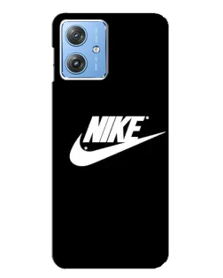 Чехол для Motorola MOTO G54 / G54 Power с картинкой «Мазки краски Nike»