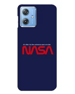 Чехол для Motorola MOTO G54 / G54 Power с картинкой «NASA — глубокий космос»