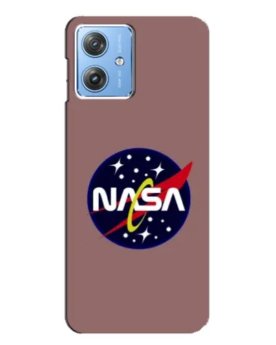 Чехол для Motorola MOTO G54 / G54 Power с картинкой «NASA — ретро космос» Чехол для Motorola MOTO G54 / G54 Power с картинкой «NASA — ретро космос»