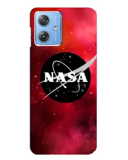 Чехол для Motorola MOTO G54 / G54 Power с картинкой «NASA — красная туманность»