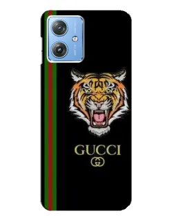 Чехол для Motorola MOTO G54 / G54 Power с картинкой «Тигр Gucci»