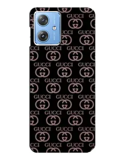 Чехол для Motorola MOTO G54 / G54 Power с картинкой «Классическая монограмма Gucci»