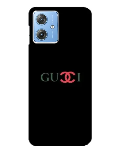 Чехол для Motorola MOTO G54 / G54 Power с картинкой «Gucci — красный градиент»