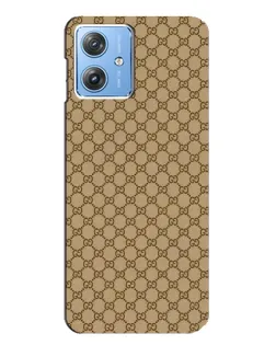 Чохол для Motorola MOTO G54 / G54 Power з картинкою «Gucci — класичний беж»
