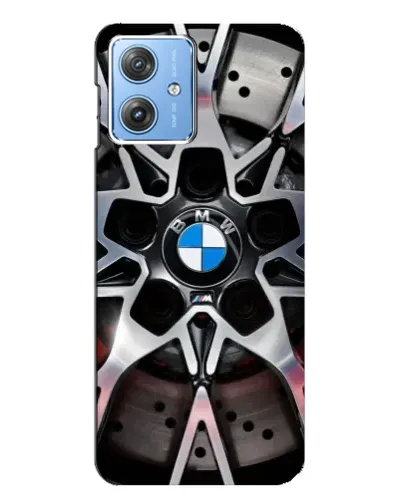 Чехол для Motorola MOTO G54 / G54 Power с картинкой «BMW — деталь диска»