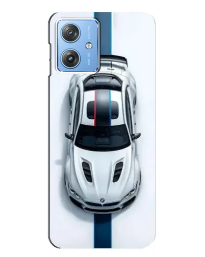 Чехол для Motorola MOTO G54 / G54 Power с картинкой «Вид сверху — BMW M»