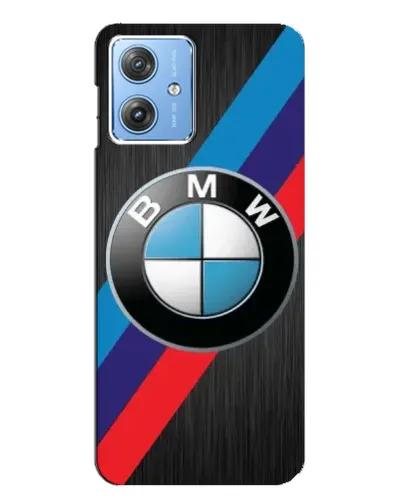 Чехол для Motorola MOTO G54 / G54 Power с картинкой «BMW M-stripes стиль»