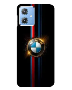 Чехол для Motorola MOTO G54 / G54 Power с картинкой «BMW M-Power неон»