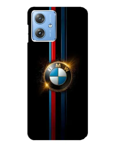 Чехол для Motorola MOTO G54 / G54 Power с картинкой «BMW M-Power неон»