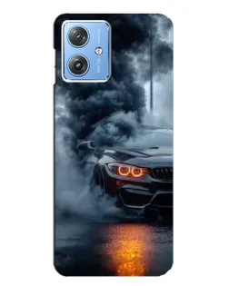 Чехол для Motorola MOTO G54 / G54 Power с картинкой «BMW M-Power — абстракция»