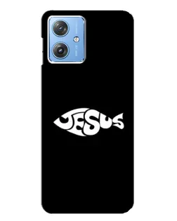 Чохол для Motorola MOTO G54 / G54 Power з картинкою «Риба  Jesus»