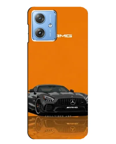 Чехол для Motorola MOTO G54 / G54 Power с картинкой «Оранжевый Mercedes AMG» Чехол для Motorola MOTO G54 / G54 Power с картинкой «Оранжевый Mercedes AMG»