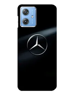 Чохол для Motorola MOTO G54 / G54 Power з картинкою «Mercedes на металі»