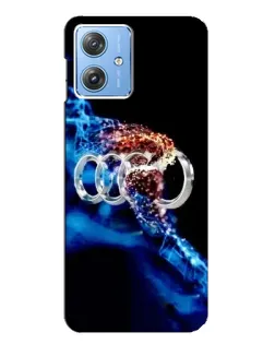 Чехол для Motorola MOTO G54 / G54 Power с картинкой «Энергия лого Audi»
