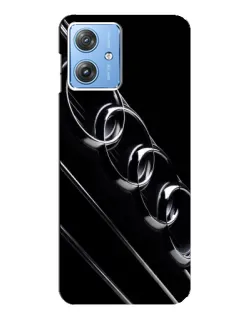 Чехол для Motorola MOTO G54 / G54 Power с картинкой «Audi — абстрактные кольца»