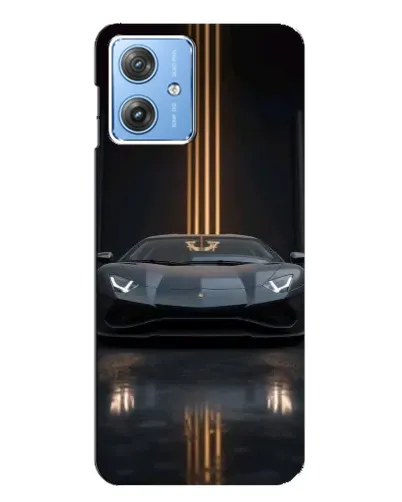 Чехол для Motorola MOTO G54 / G54 Power с картинкой «Lamborghini золотые линии» Чехол для Motorola MOTO G54 / G54 Power с картинкой «Lamborghini золотые линии»