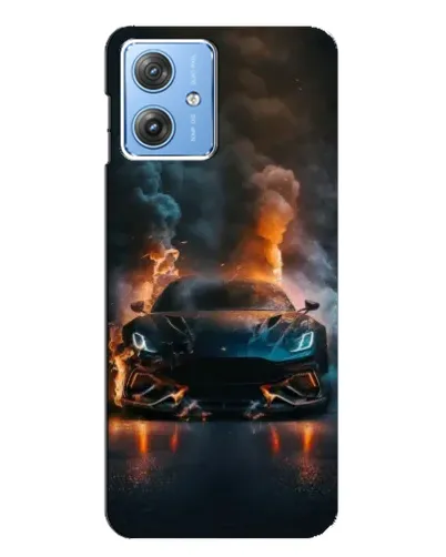 Чехол для Motorola MOTO G54 / G54 Power с картинкой «Lamborghini дымная эстетика» Чехол для Motorola MOTO G54 / G54 Power с картинкой «Lamborghini дымная эстетика»