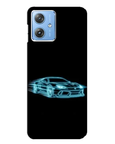 Чехол для Motorola MOTO G54 / G54 Power с картинкой «Неоновый контур Lamborghini» Чехол для Motorola MOTO G54 / G54 Power с картинкой «Неоновый контур Lamborghini»