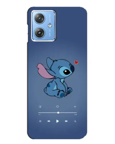 Чехол для Motorola MOTO G54 / G54 Power с картинкой «Музыкальный Stitch»