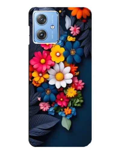 Чехол для Motorola MOTO G54 / G54 Power с картинкой «Цветочная феерия» Чехол для Motorola MOTO G54 / G54 Power с картинкой «Цветочная феерия»