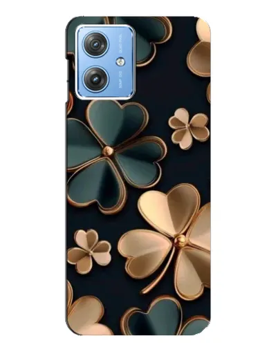Чехол для Motorola MOTO G54 / G54 Power с картинкой «Клевер в золоте» Чехол для Motorola MOTO G54 / G54 Power с картинкой «Клевер в золоте»
