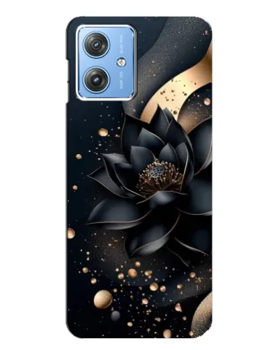 Чехол для Motorola MOTO G54 / G54 Power с картинкой «Черный лотос» Чехол для Motorola MOTO G54 / G54 Power с картинкой «Черный лотос»