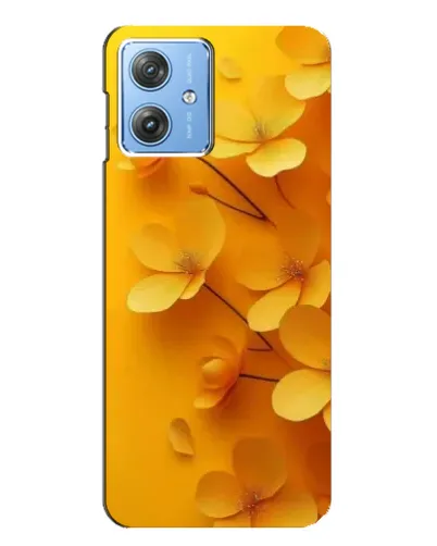 Чехол для Motorola MOTO G54 / G54 Power с картинкой «Золотые лепестки» Чехол для Motorola MOTO G54 / G54 Power с картинкой «Золотые лепестки»