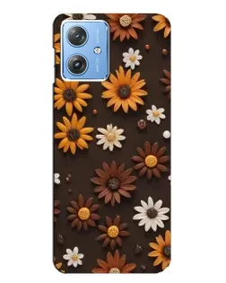 Чехол для Motorola MOTO G54 / G54 Power с картинкой «Узор из маленьких подсолнухов» Чехол для Motorola MOTO G54 / G54 Power с картинкой «Узор из маленьких подсолнухов»