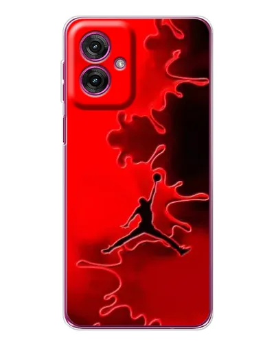 Чехол для Motorola Moto G55 с картинкой «Jordan Red Smoke» Чехол для Motorola Moto G55 с картинкой «Jordan Red Smoke»