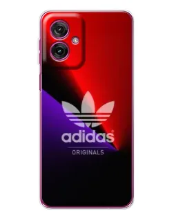 Чехол для Motorola Moto G55 с картинкой «Adidas Red Neon» Чехол для Motorola Moto G55 с картинкой «Adidas Red Neon»