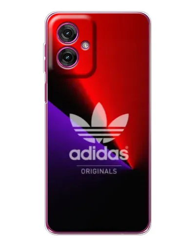 Чехол для Motorola Moto G55 с картинкой «Adidas Red Neon» Чехол для Motorola Moto G55 с картинкой «Adidas Red Neon»
