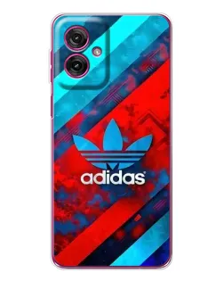 Чехол для Motorola Moto G55 с картинкой «Абстракция Adidas» Чехол для Motorola Moto G55 с картинкой «Абстракция Adidas»