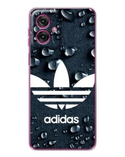 Чехол для Motorola Moto G55 с картинкой «Adidas Trefoil Blue» Чехол для Motorola Moto G55 с картинкой «Adidas Trefoil Blue»