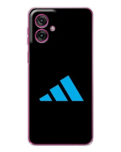 Чехол для Motorola Moto G55 с картинкой «Adidas Cyan Logo» Чехол для Motorola Moto G55 с картинкой «Adidas Cyan Logo»