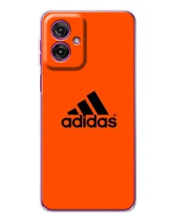 Чехол для Motorola Moto G55 с картинкой «Adidas Ukraine»