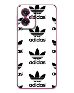 Чехол для Motorola Moto G55 с картинкой «Adidas Pattern»